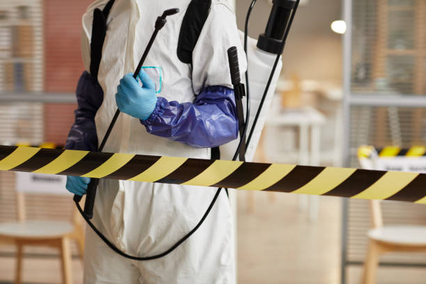 Professional Biohazard technician working in Verona, VA